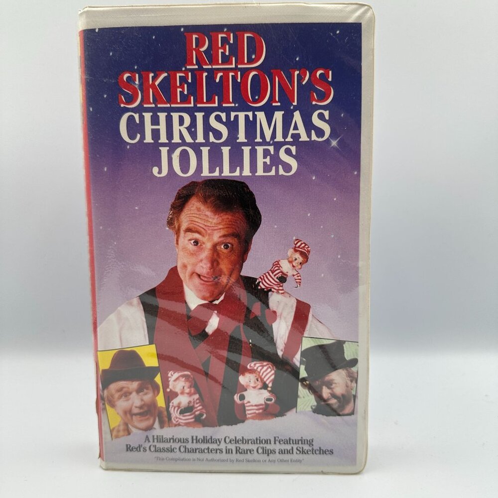 Red Skeltons Christmas Jollies VHS 1993 GoodTimes Comedy Holiday Special